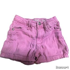 Girls Sz 6 Pink Jean Shorts Limited Too